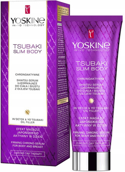 Yoskine Tsubaki Slim tělový krém na prsa a tělo