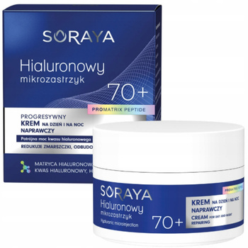 Soraya Hyaluronic Microinjection Silně regenerační krém na obličej 70+ 50ml