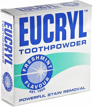 Euceryl prášek na bělení zubů Fresh Mint 50g