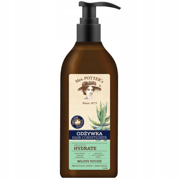 Mrs Potters Triple Herb Hydratační kondicionér pro suché vlasy s aloe 390 ml