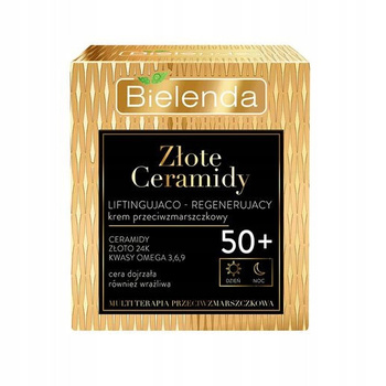 Bielenda Złote Ceramidy Regenerační krém Lift 50+