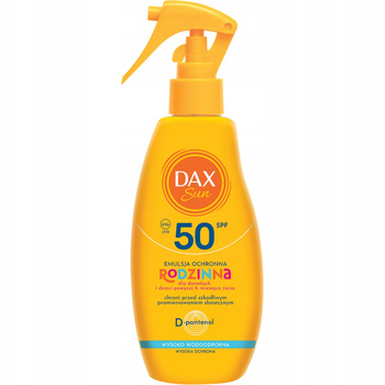 Dax Sun voděodolná tělová emulze SPF 50 pro dospělé Děti +6m 200ml