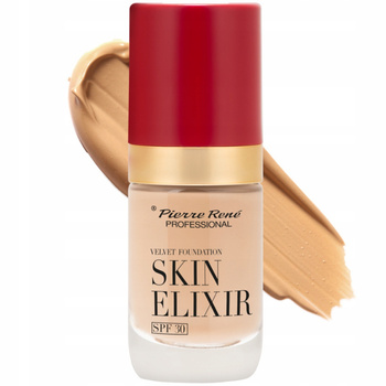 Pierre Rene Skin Elixir Mattifying Face Foundation SPF 30 Warm Nude 04