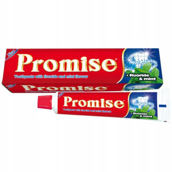 Mattes Promise čistící zubní pasta s fluoridem máta peprná 100g