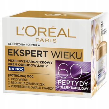 Loreal Age Expert Regenerační noční krém proti vráskám 60+