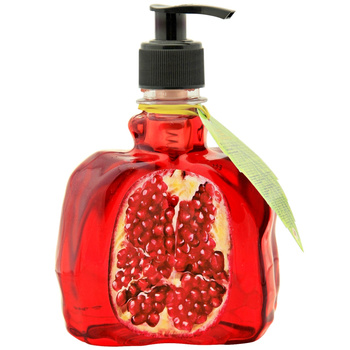 Ovocné gelové tekuté mýdlo na ruce s extraktem z granátového jablka a glycerinem 500 ml
