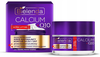 Bielenda Calcium Q10 Ultra liftingový krém na kontury očí a rtů 50 ml