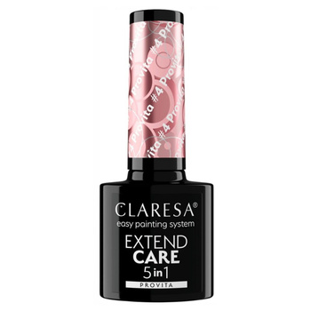 Claresa Extend Care 5v1 Provita Hybrid Nail Base Nude Pink 4 5g