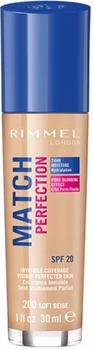 Rimmel Match Perfection 201 Classic Beige Foundation