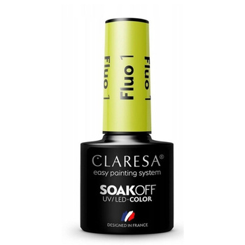 Claresa Hybridní lak na nehty Fluo 1 5g