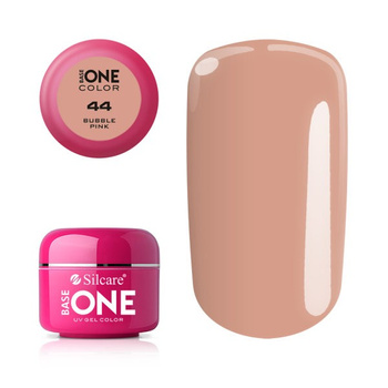 Silcare Base One UV Gel 44 Bubble Pink Blush 5g