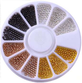 Kolotoč Bujón Kaviár Krystaly Dekorace Manikúra