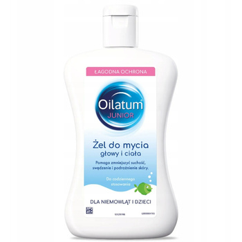 Oilatum Junior mycí gel na hlavu a celé tělo pro kojence a děti 300 ml