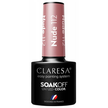 Claresa Hybridní lak na nehty Natural Elegant Beige Nude 112 5g