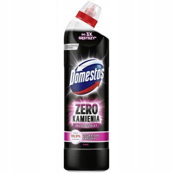 Domestos Zero Stone Pink Gel na čištění a dezinfekci WC Pink 750 ml