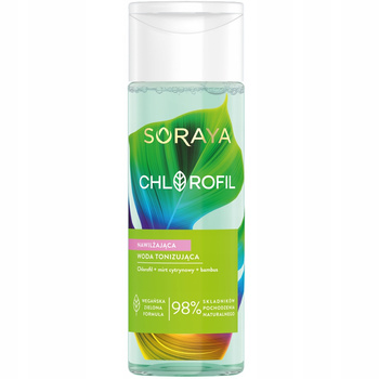 Soraya Chlorofyl hydratační tonizační voda osvěžující pro každou pleť 200 ml