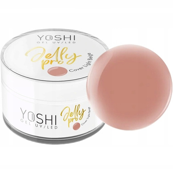Yoshi UV LED Jelly Pro Cover Light Beige Builder Gel Opaque Beige 50ml
