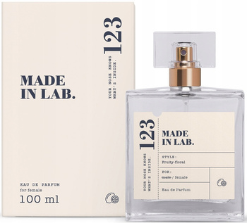 Made In Lab 123 Dámská parfémovaná voda 100 ml