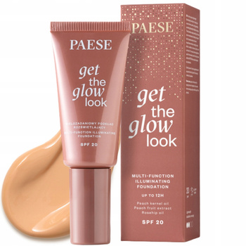 Paese Get The Glow Look Illuminating Face Foundation 4W Medium Beige