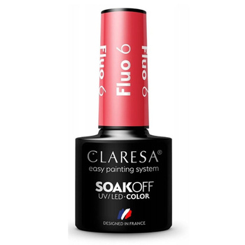 Claresa Hybridní lak na nehty Fluo 6 5g