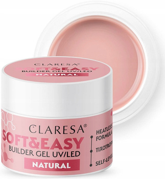 Claresa Soft Easy Gel Přírodní stavební gel 12g