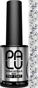 Palu Top Hybrid No Wipe Straciatella Matte Matte Black Particles 11g