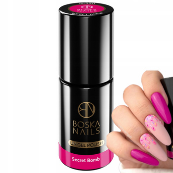 Boska Nails Divine Hybrid Nail Polish Pink 350 Secret Bomb 6ml