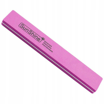 Obdélníkový lak na nehty SunShine 180/240