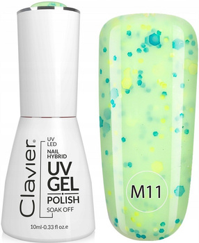 Clavier Hybridní lak na nehty Luxury Lime Mint M011