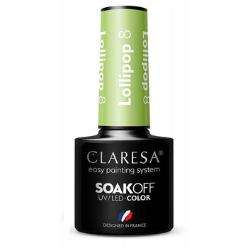 Claresa Hybridní lak na nehty Lollipop 8 5g