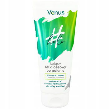Venus Holo regenerační gel z aloe po holení pro citlivou pleť 200 ml