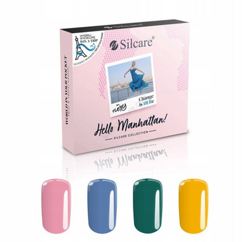 SILCARE SET 4 HYBRIDNÍCH POLSKÝCH HELLO MANHATTAN