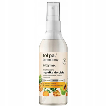 Tělový enzym Tołpa Dermo. Enzymatická osvěžující tělová mlha 195 ml
