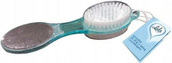 Kartáček na nohy se struhadlem a pemzou Pedikúra 4v1