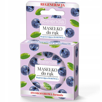 Bielenda Máslový krém na ruce Regenerační Borůvka v plechovce 50g