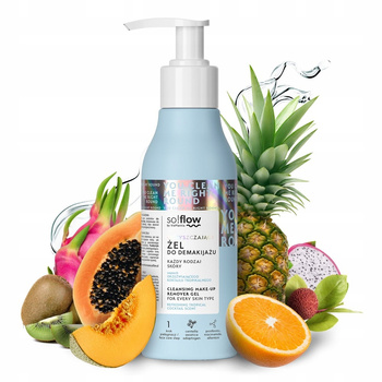 So Flow Purifying Makeup Removal Gel Tropical Cocktail Scent 150 ml