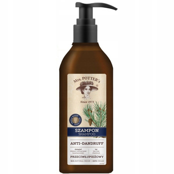 Mrs Potters Triple Wood šampon na vlasy s dehtem proti lupům 390 ml