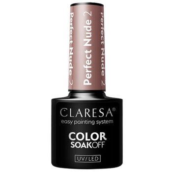 Claresa Perfect Nude 2 Hybridní lak na nehty 5g