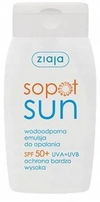 Voděodolná emulze na opalování Ziaja Sopot SPF 50+