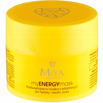 Miya myENERGYmask Výživná rozjasňující pleťová maska s vitamínem C 50 ml
