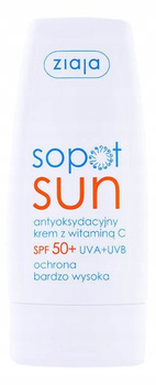 Antioxidační krém na opalování Ziaja Sopot SPF 50+ 50ml
