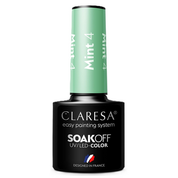 Claresa Hybridní lak na nehty Mint 4 5g