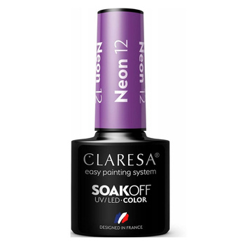 Claresa Hybridní lak na nehty Neon 12 5g