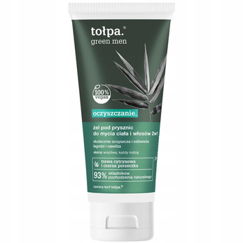 Tołpa Green Men Čisticí sprchový gel na mytí těla a vlasů 200 ml