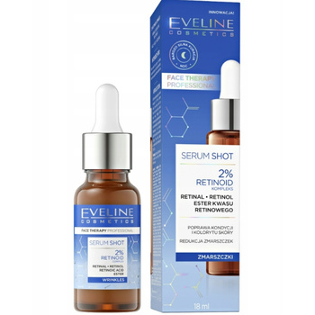 Eveline Face Therapy sérum proti vráskám na obličej a krk Retinol 18 ml