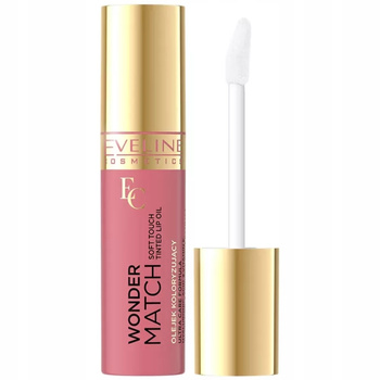 Eveline Wonder Match vyživující a vyhlazující olej na rty Strawberry Ice 03