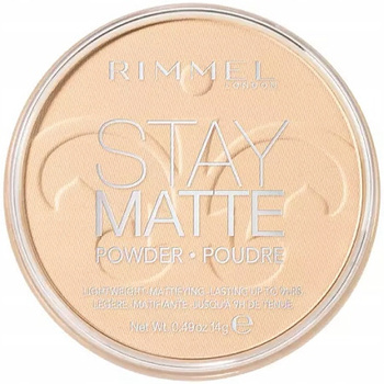 Rimmel Stay Mattifying Powder 001 Transparentní