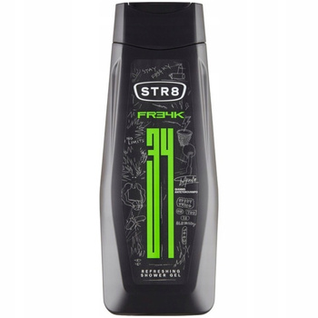 STR8 Freak Osvěžující pánský sprchový gel Bergamot Sage 400ml