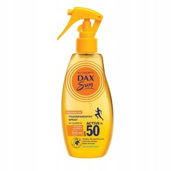 Dax Sun Transparentní sprej na opalování SPF 50