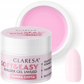 Claresa Soft Easy Builder Gel Panna Cotta Very Light Pink 12g